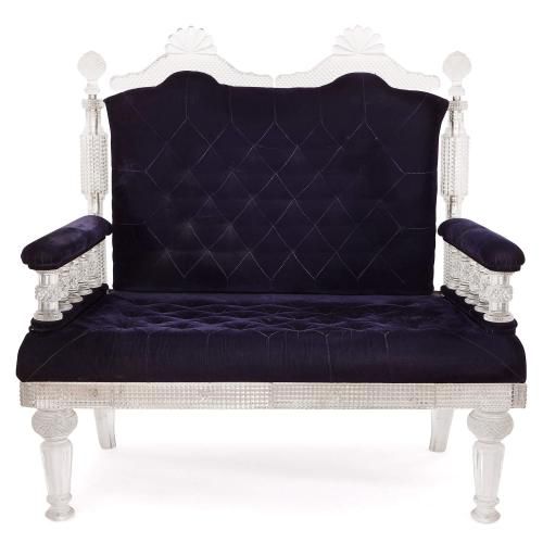 Crystal 2 Seater Sofa Venetian Design