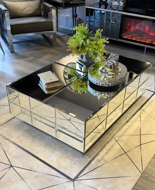 Mirage Center Table Venetian Design - Shop Venetian Mirrors and Furniture | Worldwide Shipping