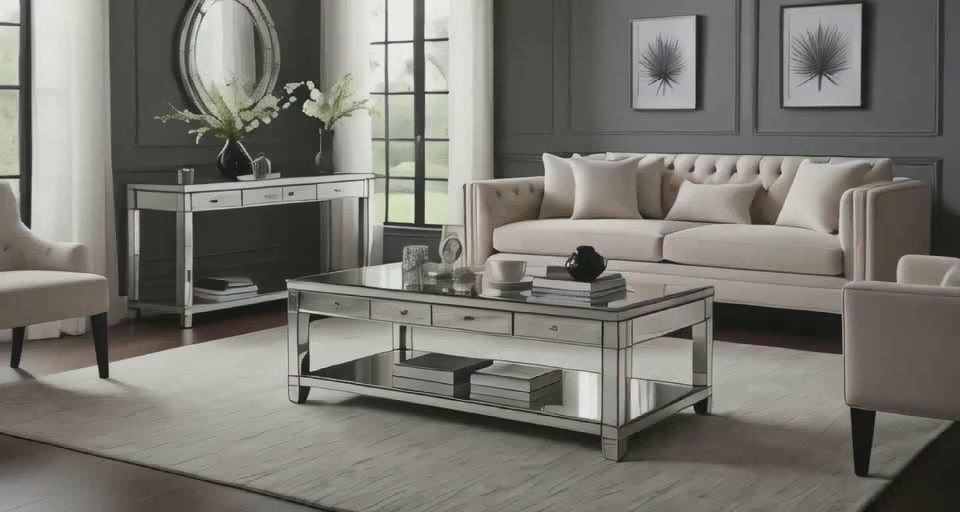 Load video: Mirrored Furniture