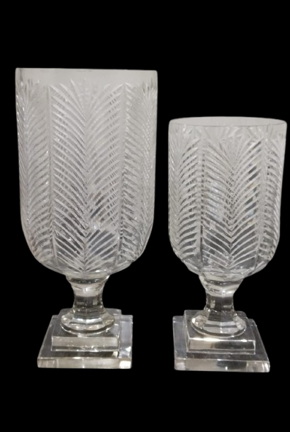 Crystal Glass Vase - Compact & Stylish Venetian Design