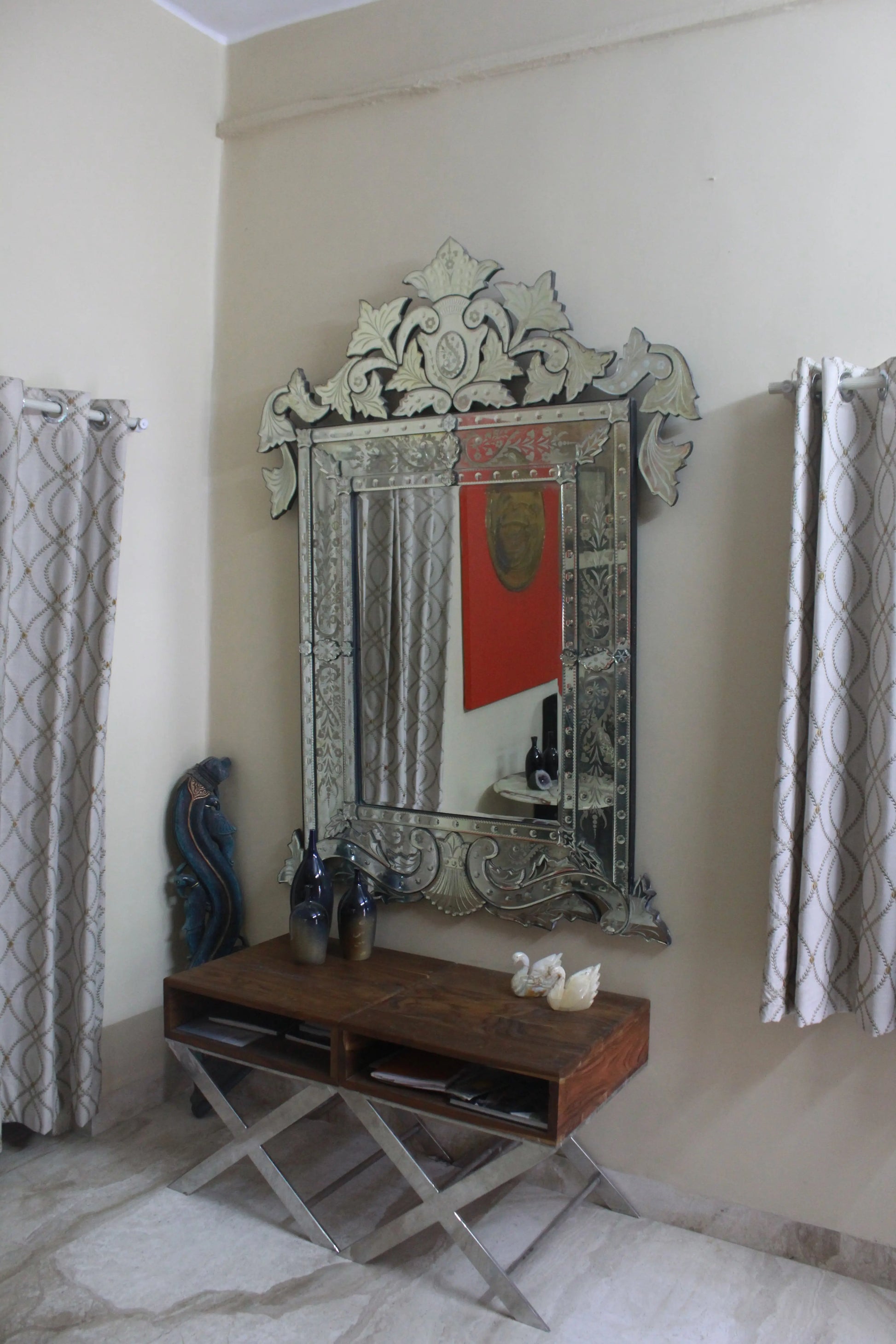 Venetian Mirror Venetian Design 100% Heart Made Products